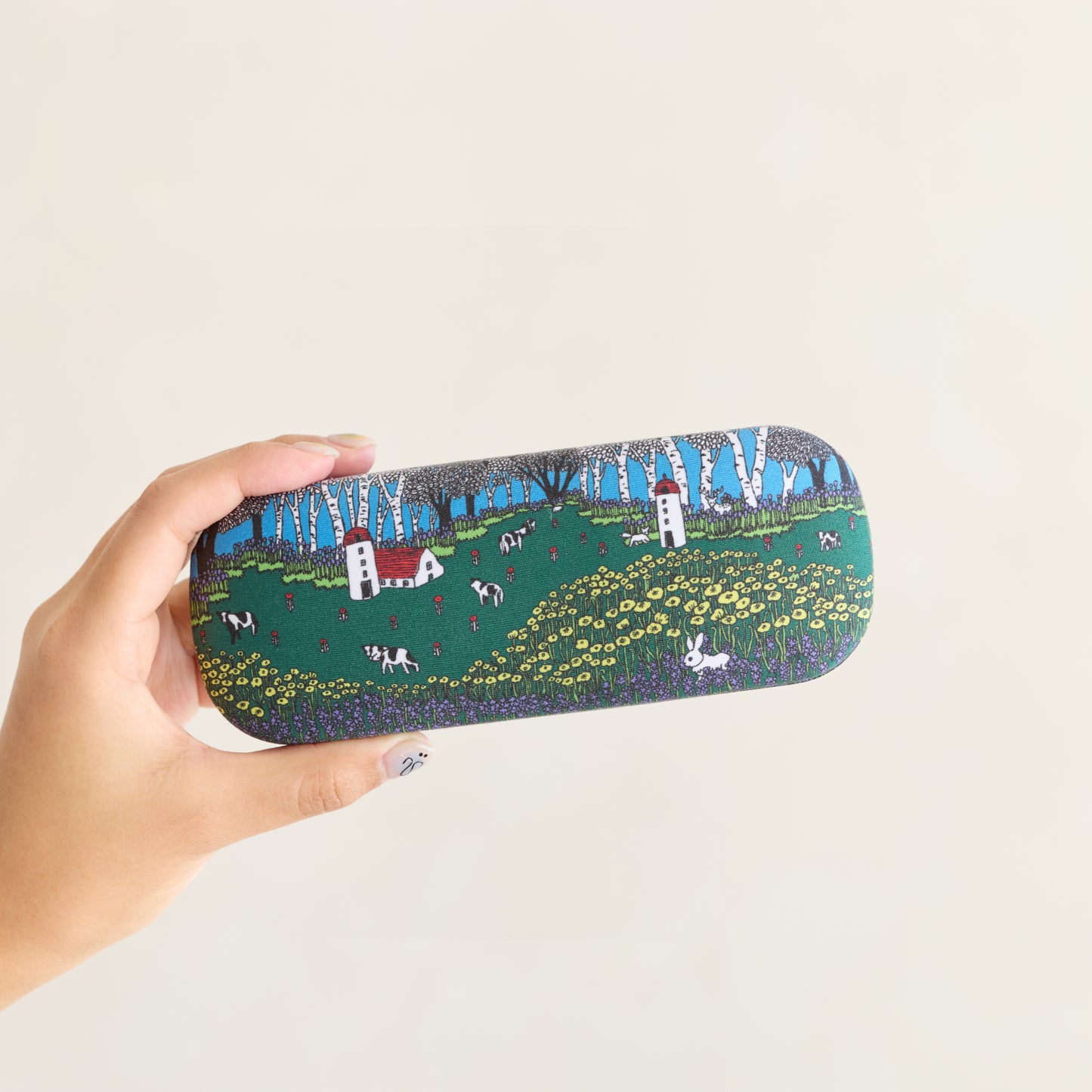 北海道・美瑛柄| メガネケース【marble SUD】