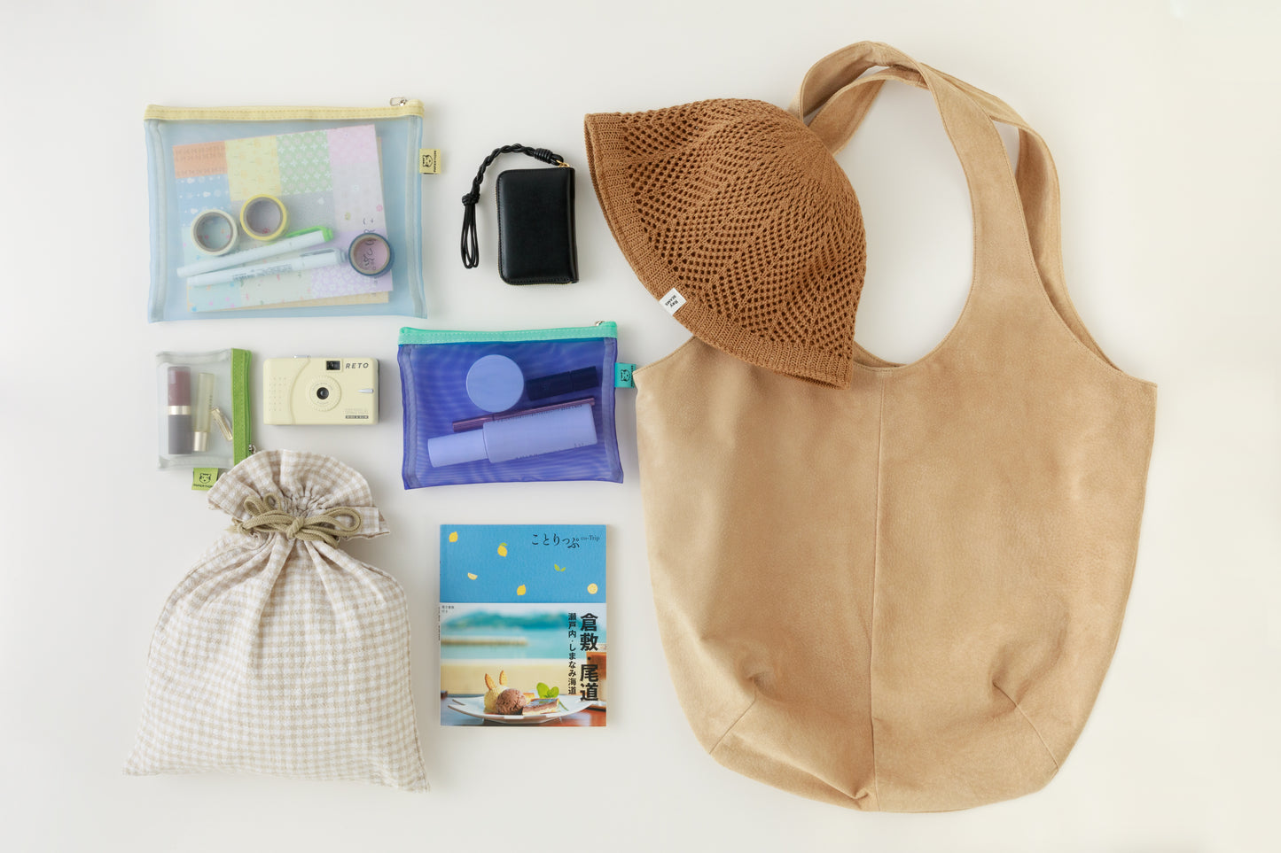 洗える革のビッグドロップトートバッグ|Washable Big Drop Tote Bag【トウキョウレザーファクトリー】