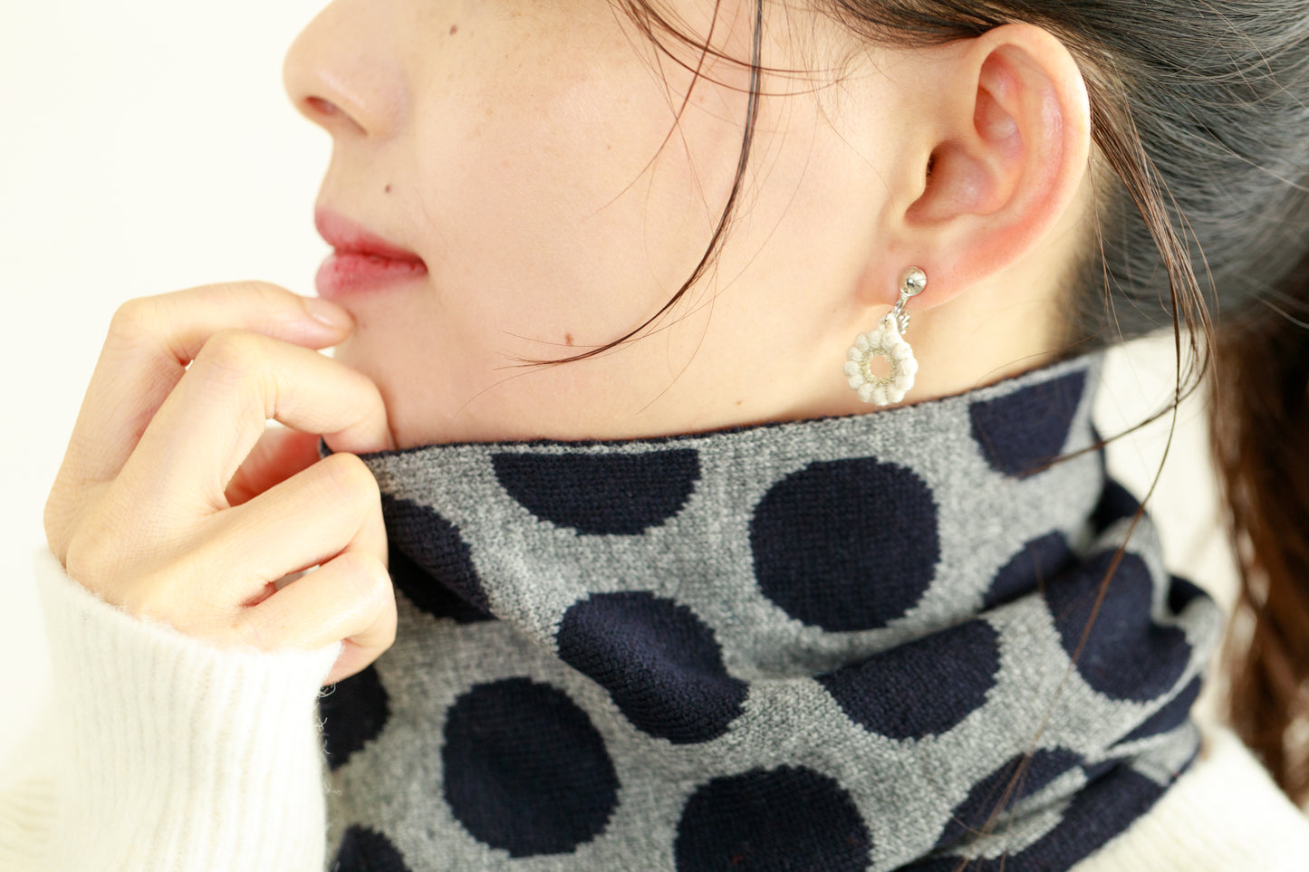 ちくちくしないマフラー|NO SCRATCHY SCARF【OTA KNIT】