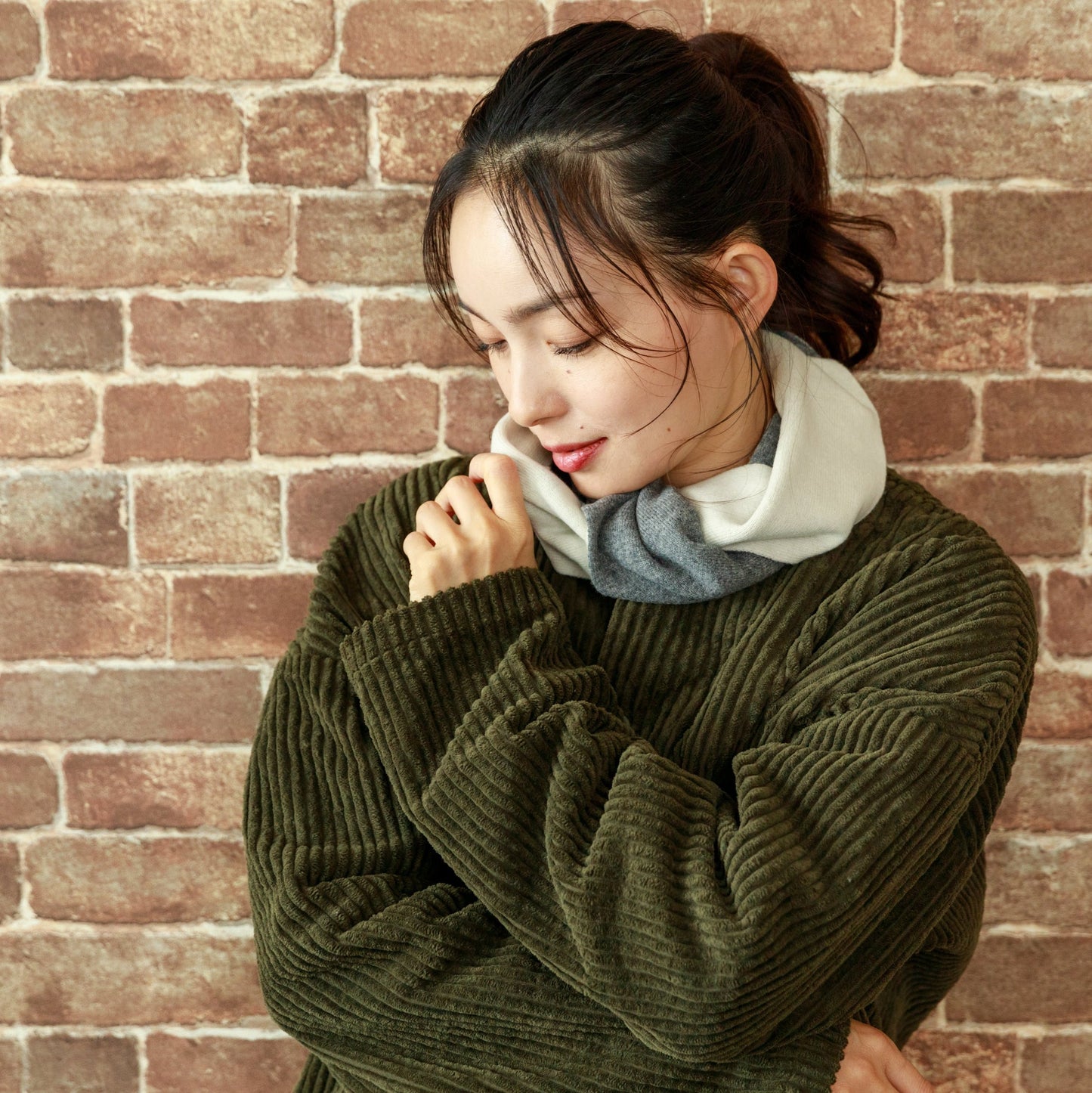 ちくちくしないマフラー|NO SCRATCHY SCARF【OTA KNIT】