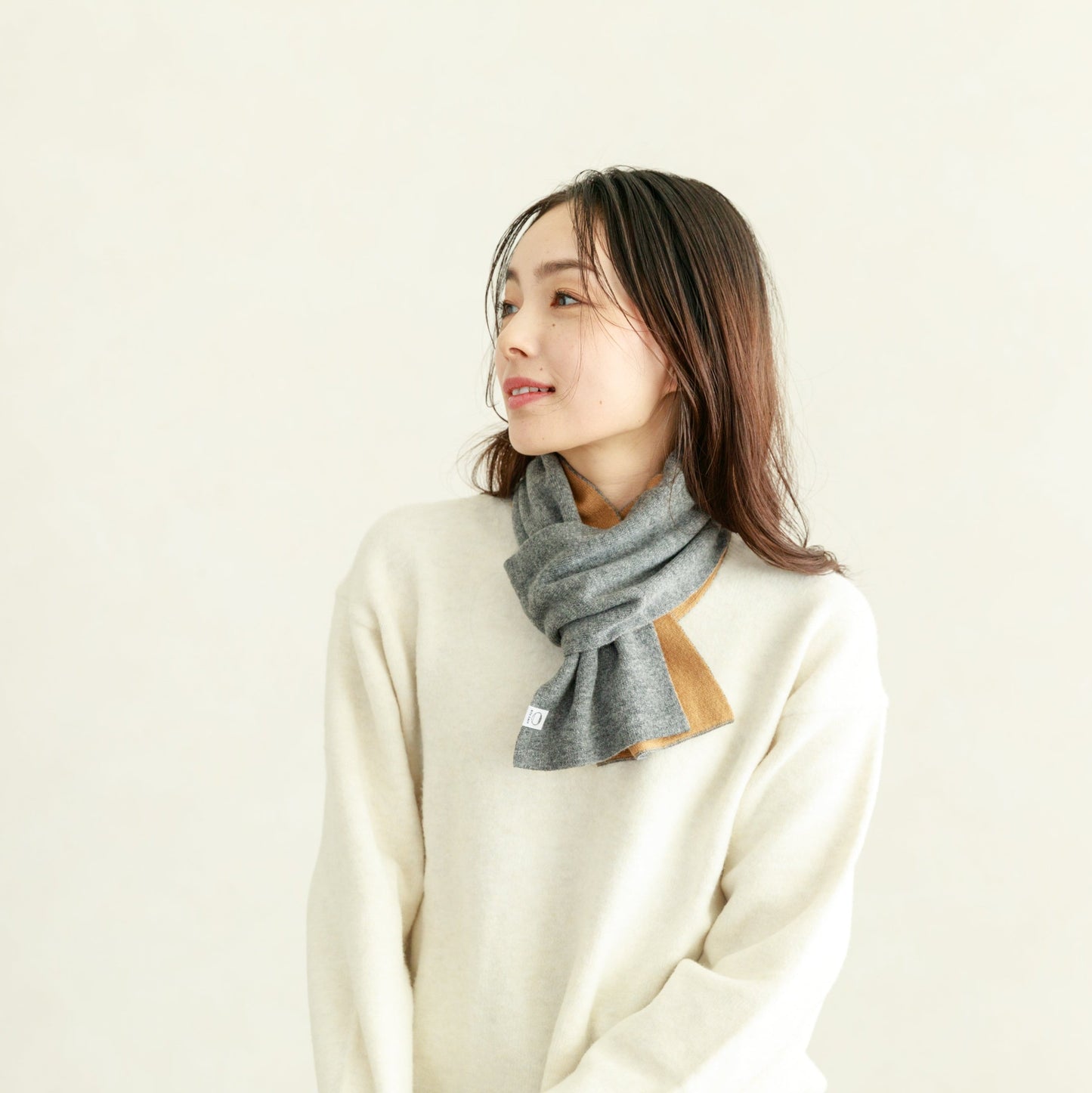 ちくちくしないマフラー|NO SCRATCHY SCARF【OTA KNIT】