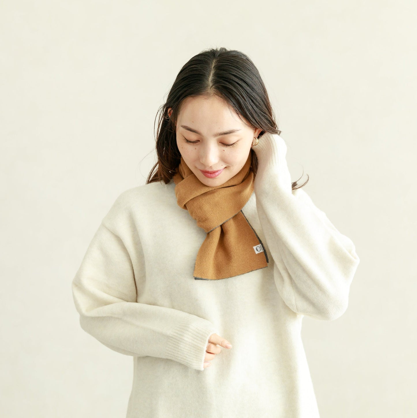 ちくちくしないマフラー|NO SCRATCHY SCARF【OTA KNIT】
