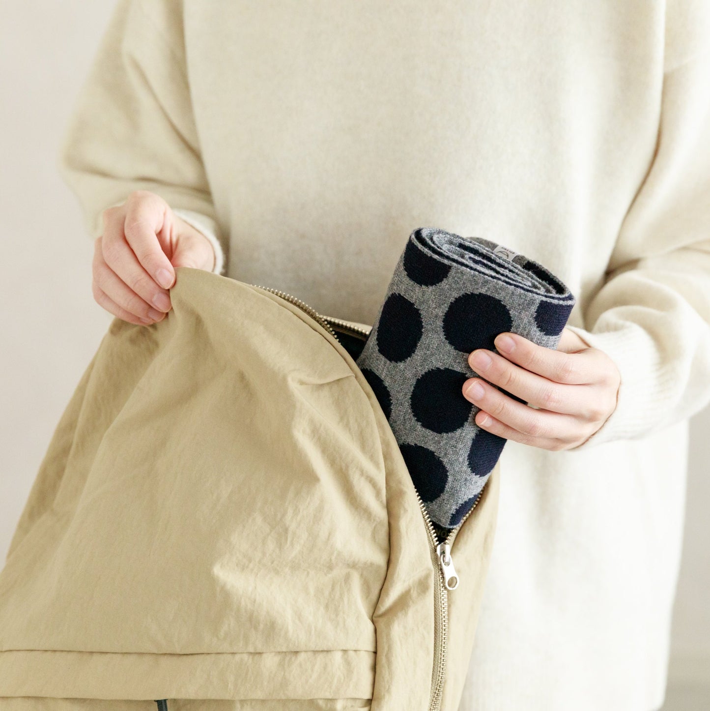 ちくちくしないマフラー|NO SCRATCHY SCARF【OTA KNIT】