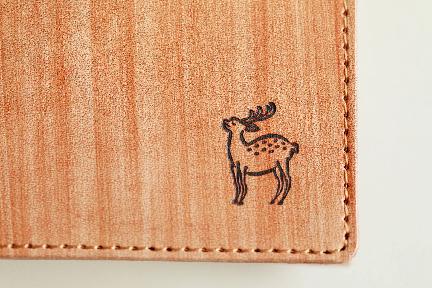 柿渋染めの名刺入れ【えみいろ。】