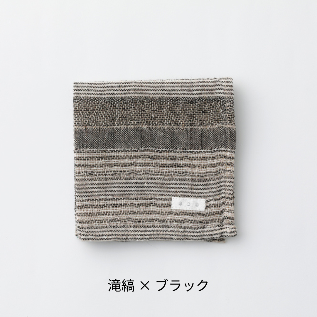 【テンジンファクトリー】ハンカチ(郡内縞)