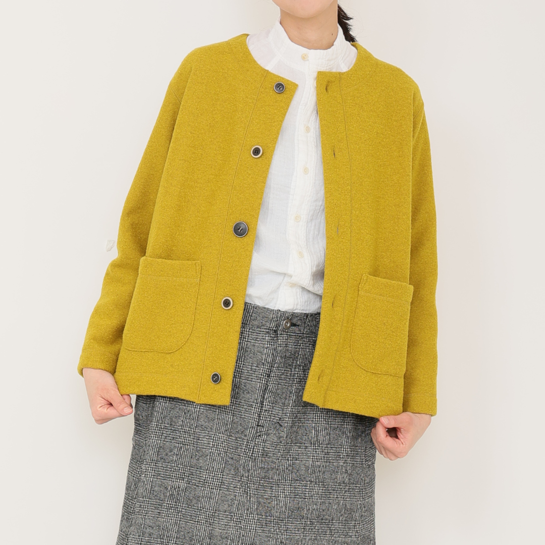 ニットのまちから届いた、ポカポカジャケット|強縮ウールジャケット【OTA KNIT】