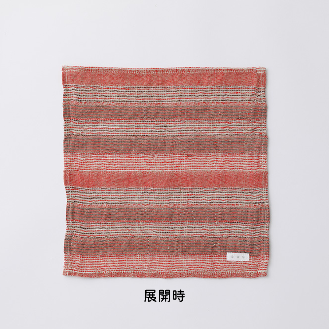 【テンジンファクトリー】ハンカチ(郡内縞)