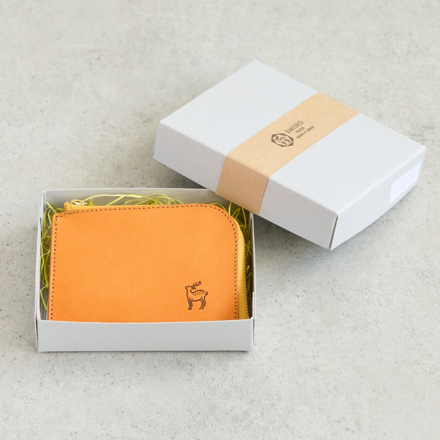 L字ファスナー財布【えみいろ。】