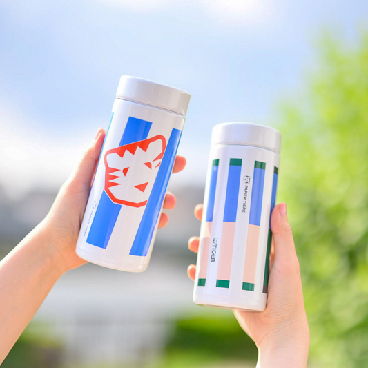 ポップなトラ柄マグボトル【PAPIER TIGRE×タイガー魔法瓶】