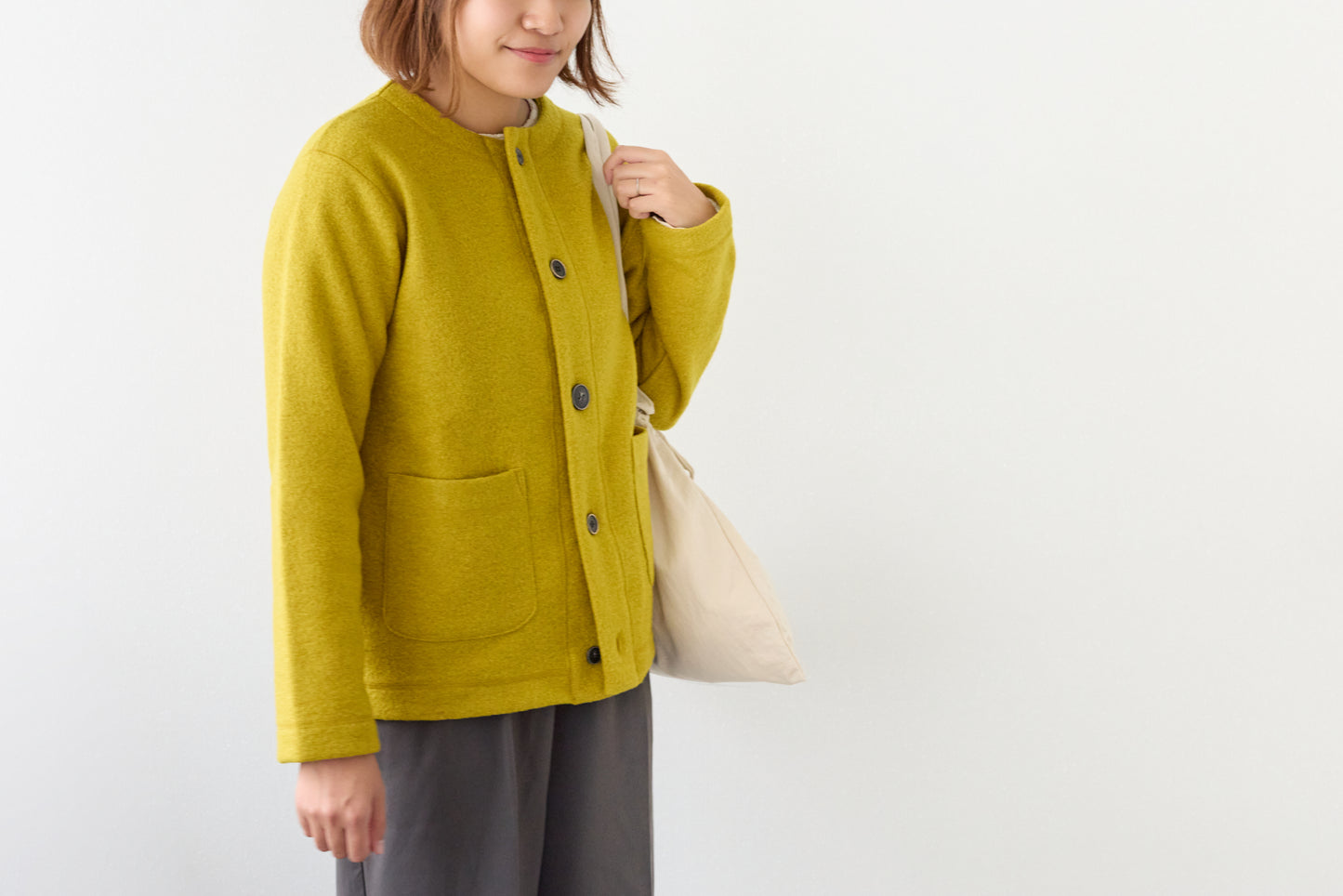 ニットのまちから届いた、ポカポカジャケット|強縮ウールジャケット【OTA KNIT】