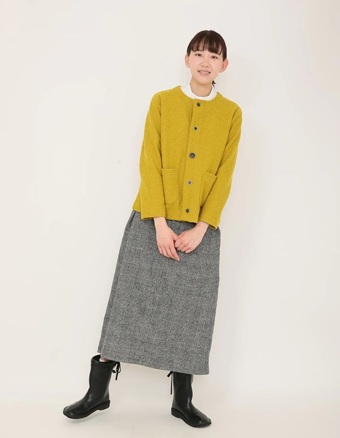 ニットのまちから届いた、ポカポカジャケット|強縮ウールジャケット【OTA KNIT】