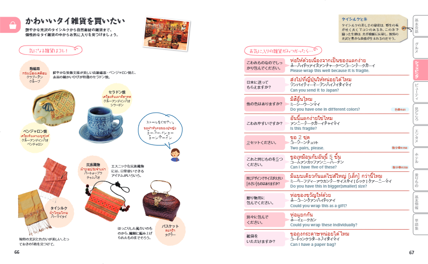 ことりっぷ 会話帖 タイ語