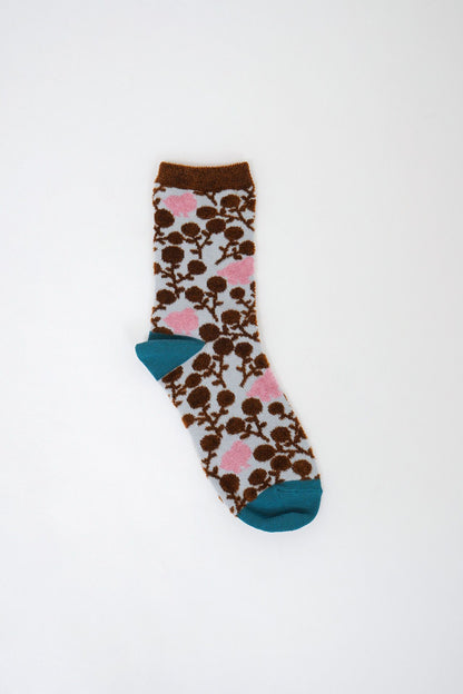 ソックス fluffy raicho【marble SUD】