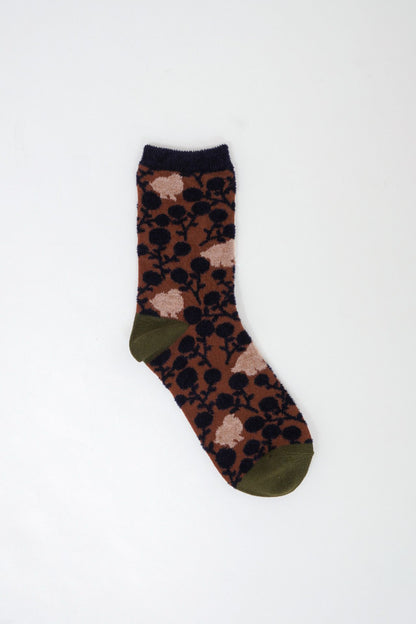 ソックス fluffy raicho【marble SUD】