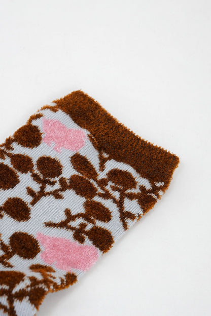 ソックス fluffy raicho【marble SUD】