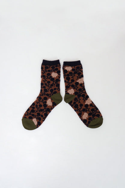 ソックス fluffy raicho【marble SUD】