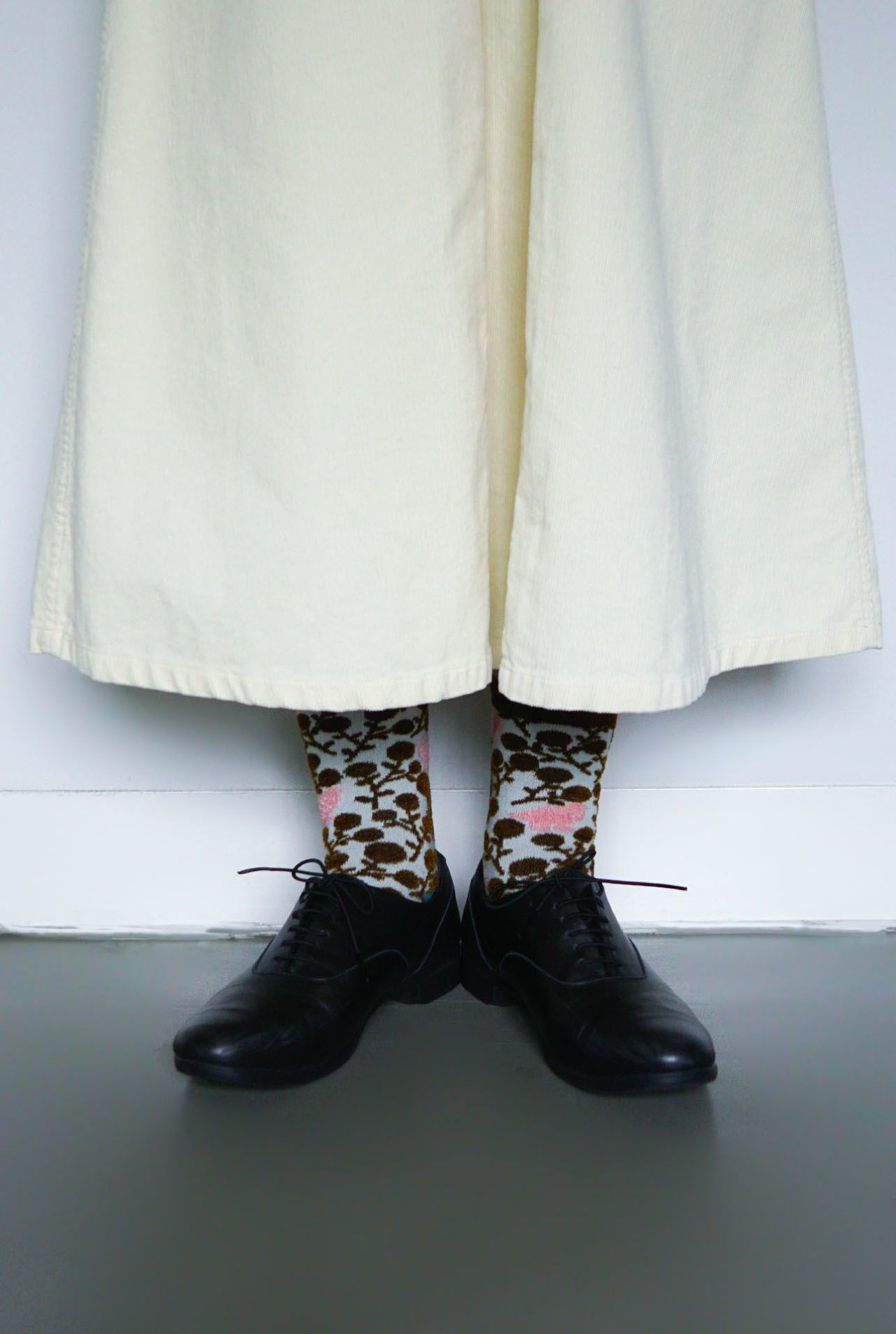 ソックス fluffy raicho【marble SUD】