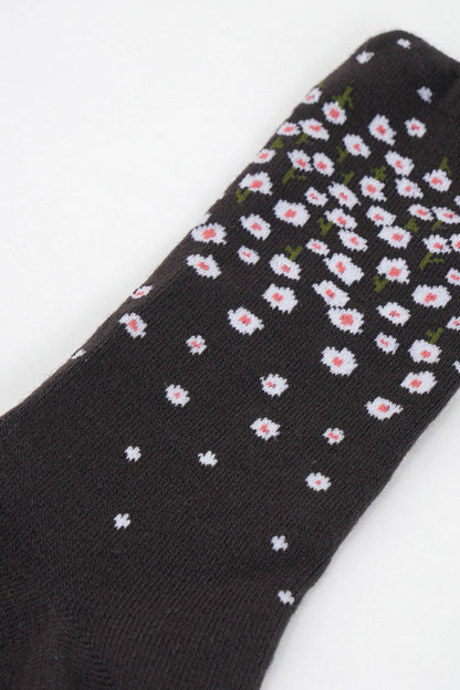 ソックス flower shower【marble SUD】