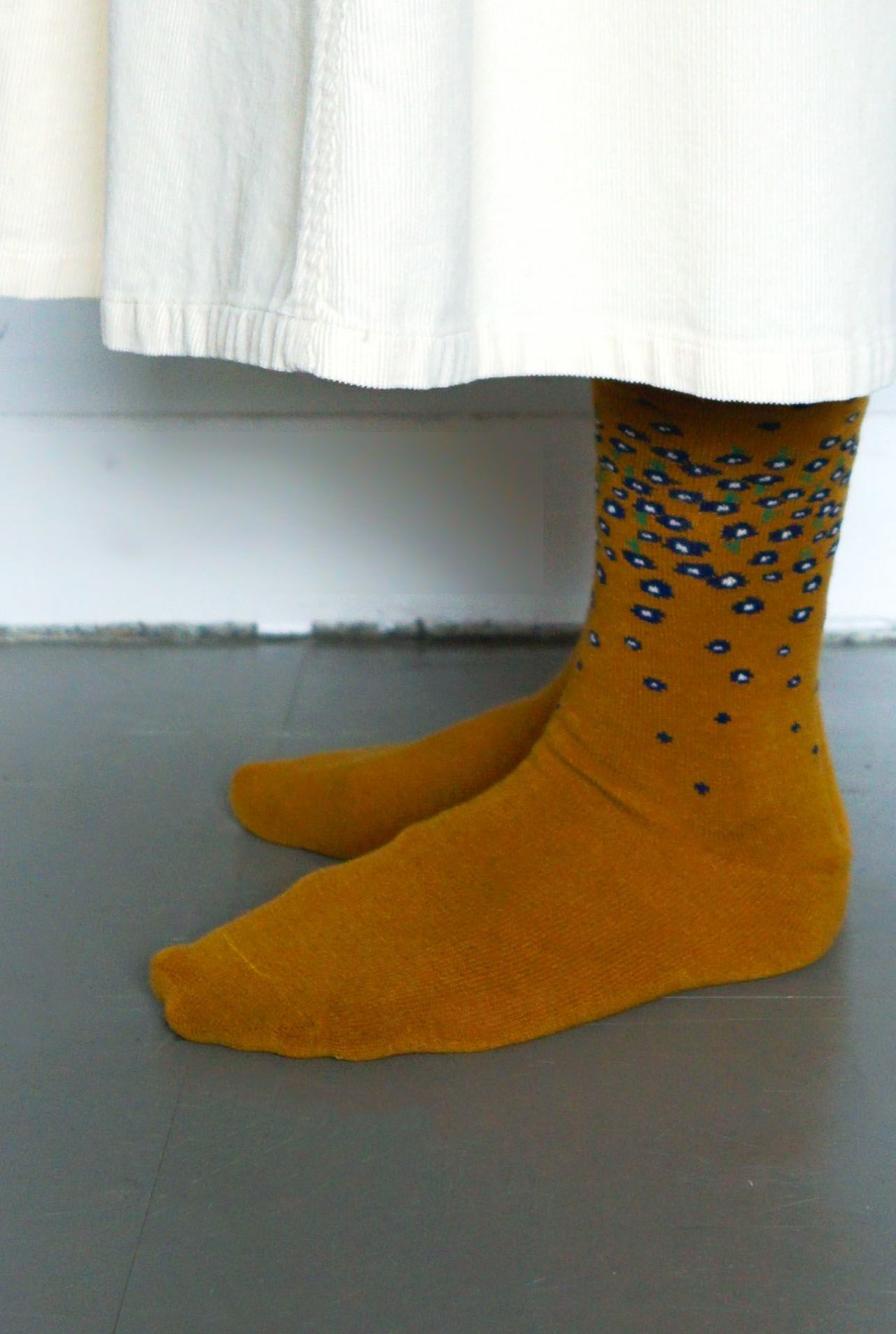 ソックス flower shower【marble SUD】