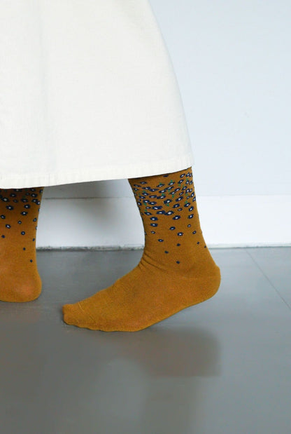 ソックス flower shower【marble SUD】