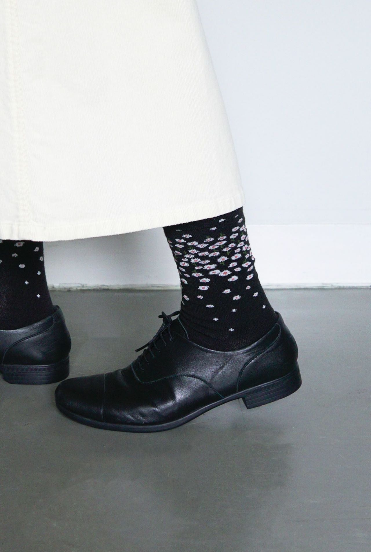 ソックス flower shower【marble SUD】