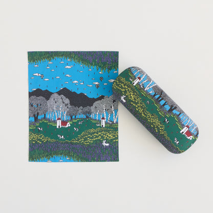 北海道・美瑛柄｜ メガネケース【marble SUD】