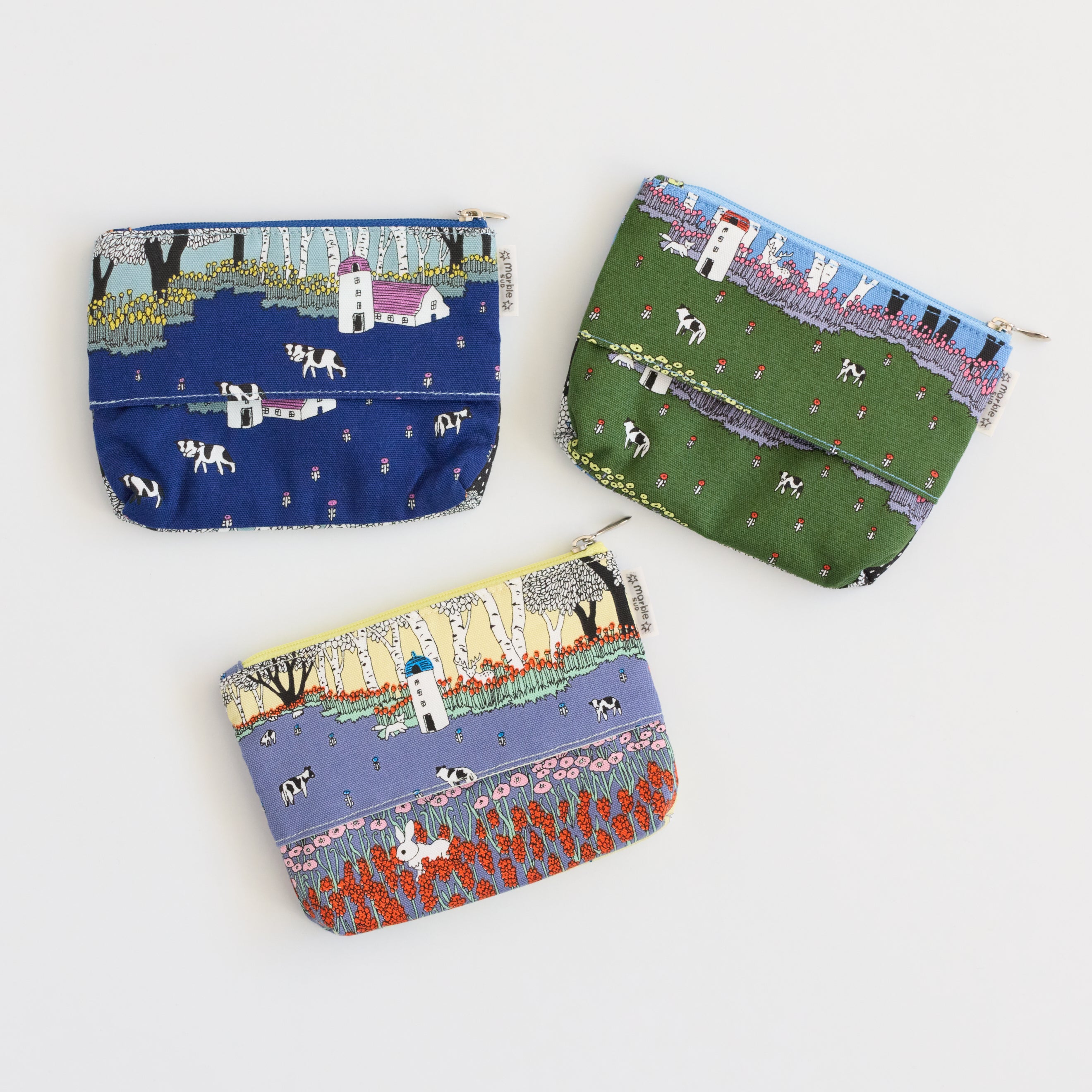 北海道・美瑛柄｜ティッシュPouch BIEI【marble SUD】 – ことりっぷ