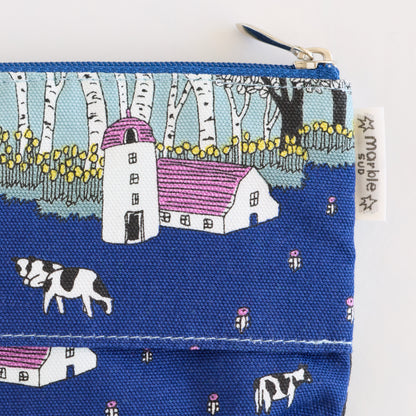 北海道・美瑛柄｜ティッシュPouch　BIEI【marble SUD】