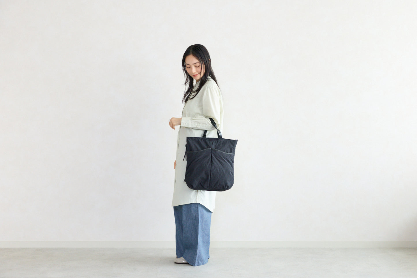 リュックにもなる軽やか3WAYバッグ【フェリシモ×ことりっぷ】