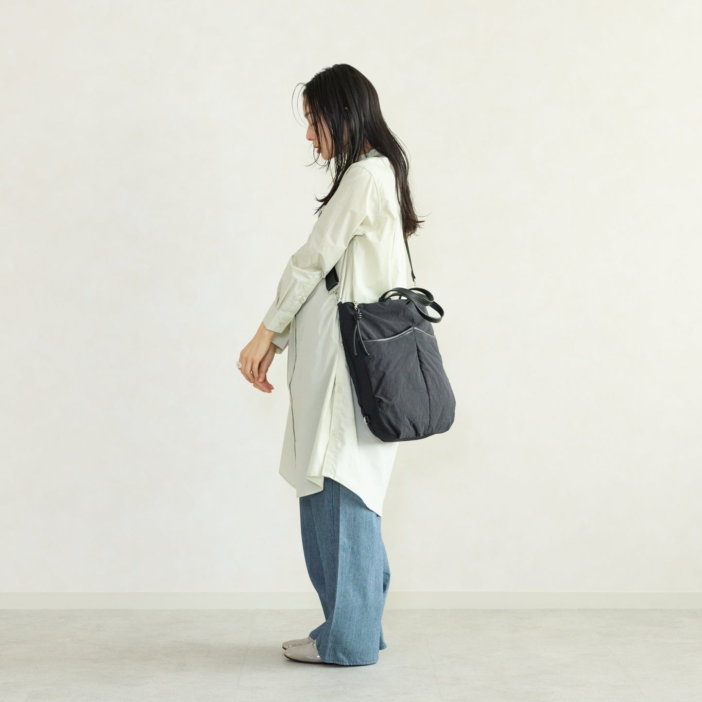リュックにもなる軽やか3WAYバッグ【フェリシモ×ことりっぷ】