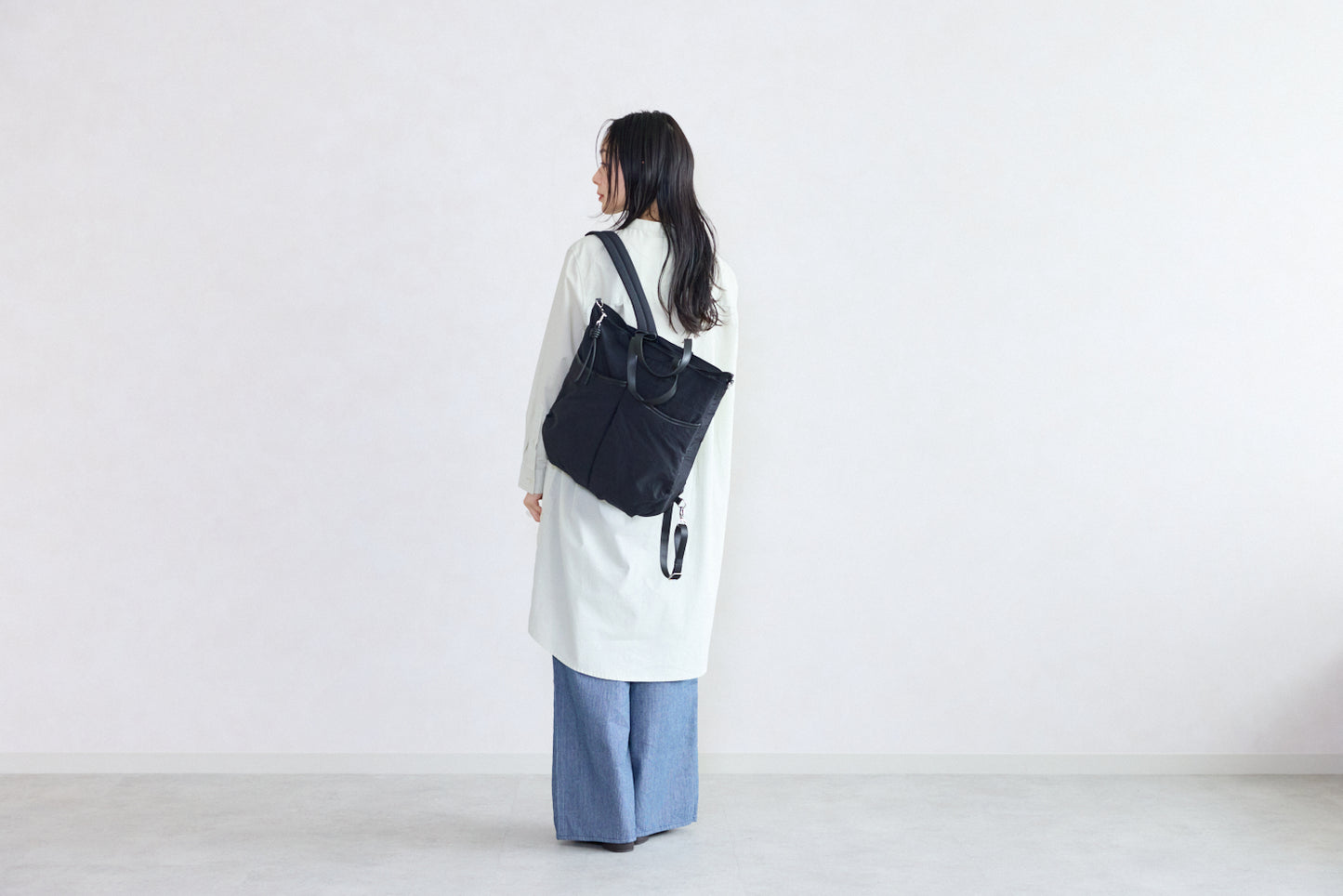 リュックにもなる軽やか3WAYバッグ【フェリシモ×ことりっぷ】