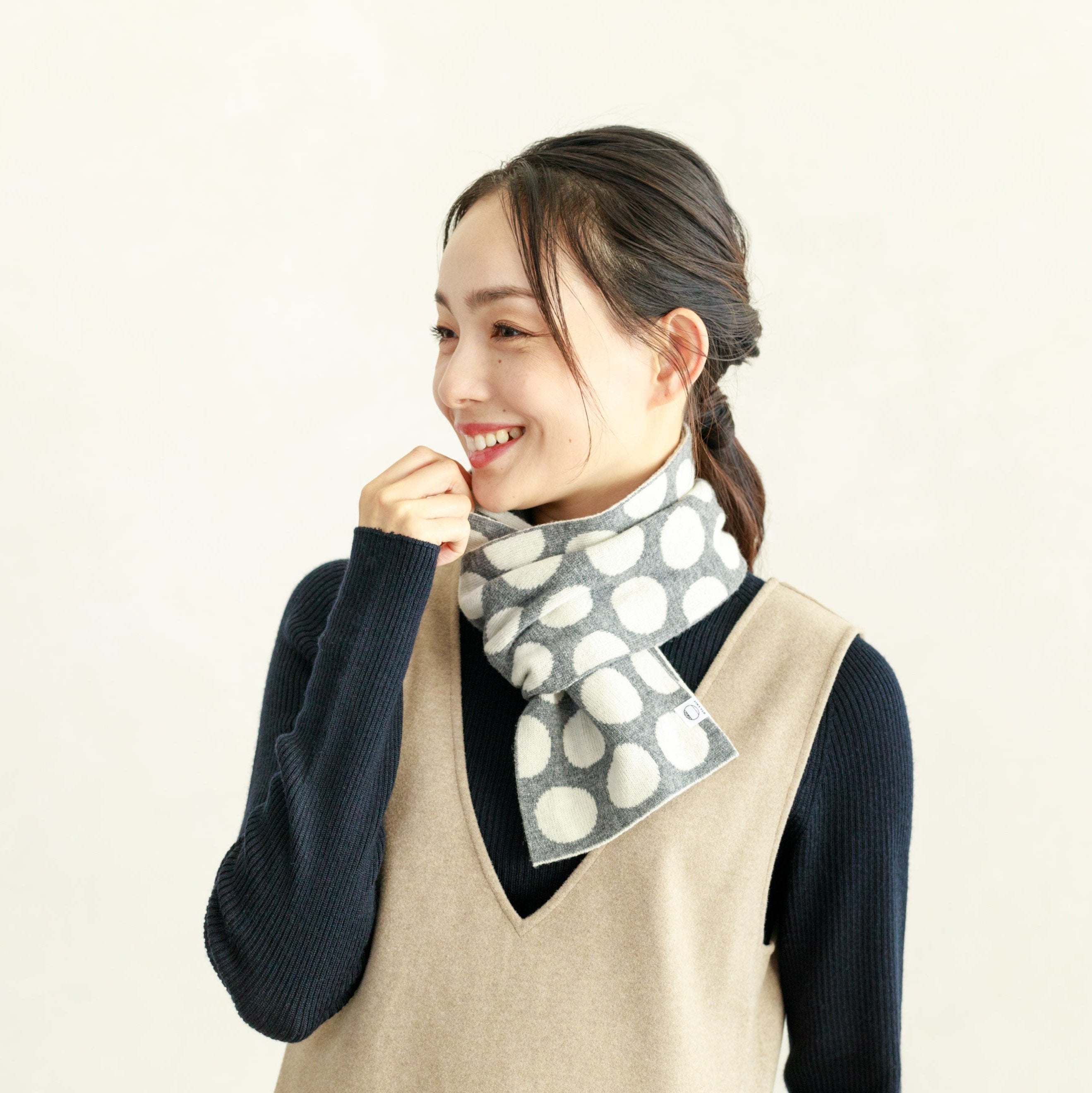 ちくちくしないマフラー｜NO SCRATCHY SCARF【OTA KNIT】