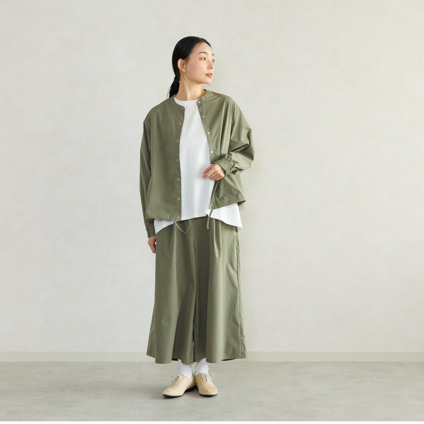 手持ちの服にも合わせやすい♪ UVカット＆撥水セットアップ【フェリシモ×ことりっぷ】