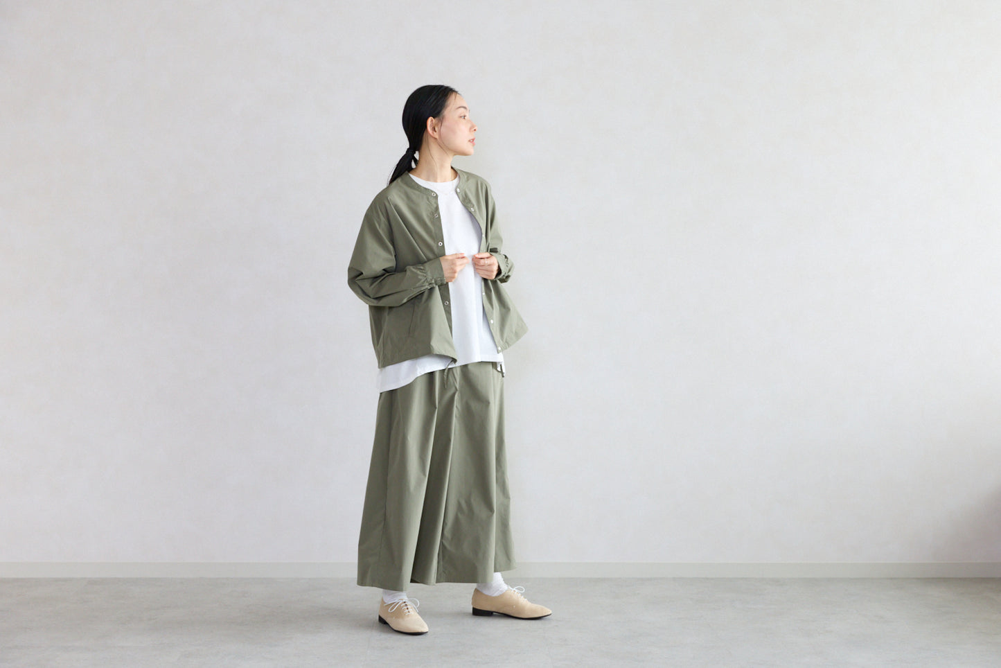 手持ちの服にも合わせやすい♪ UVカット＆撥水セットアップ【フェリシモ×ことりっぷ】