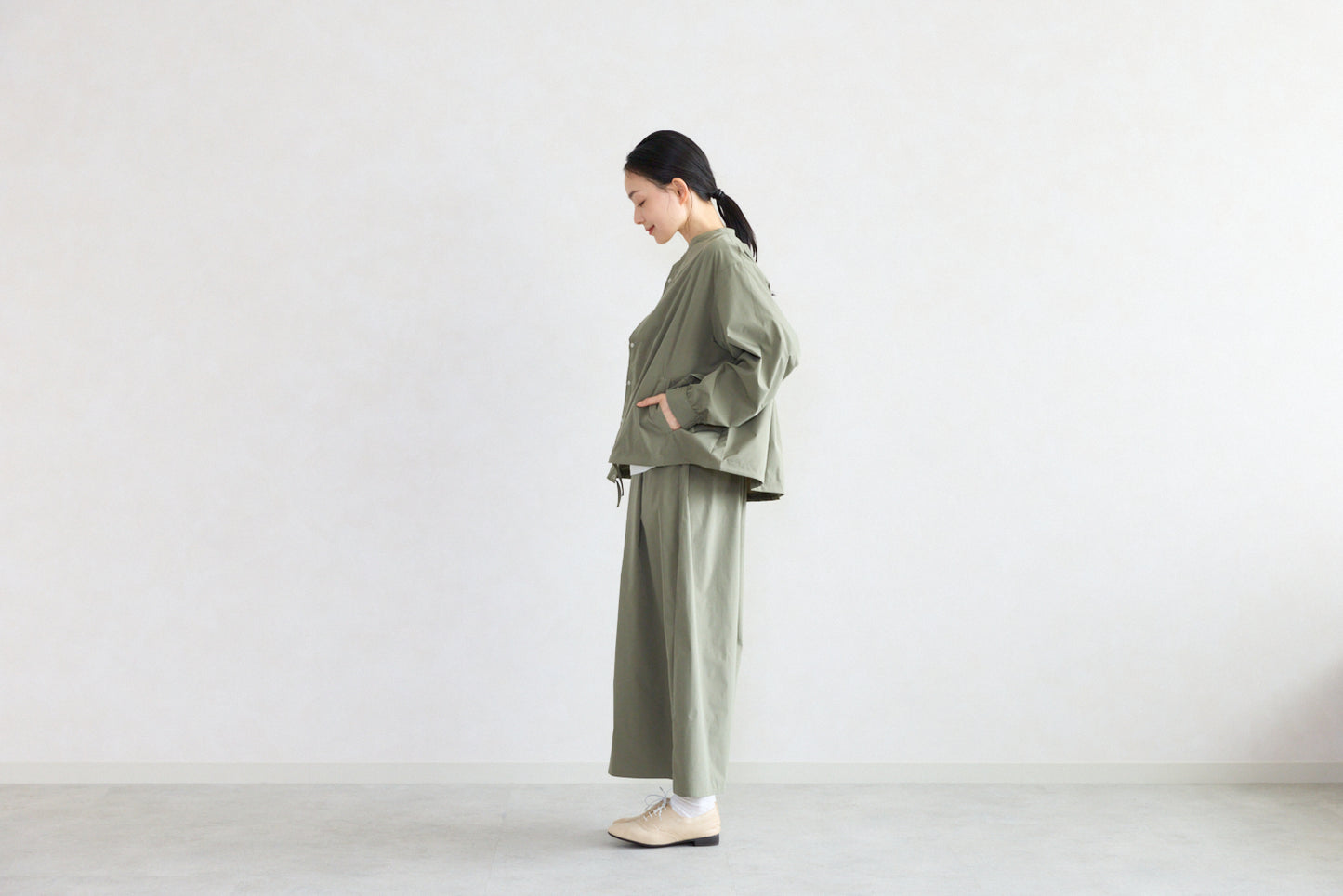 手持ちの服にも合わせやすい♪ UVカット＆撥水セットアップ【フェリシモ×ことりっぷ】