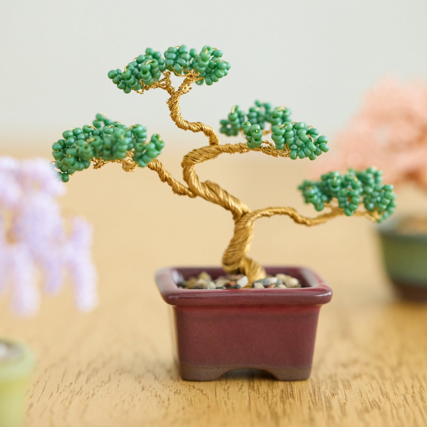 ビーズで盆栽づくり。ネジッテBONSAIキット【MIYUKI】