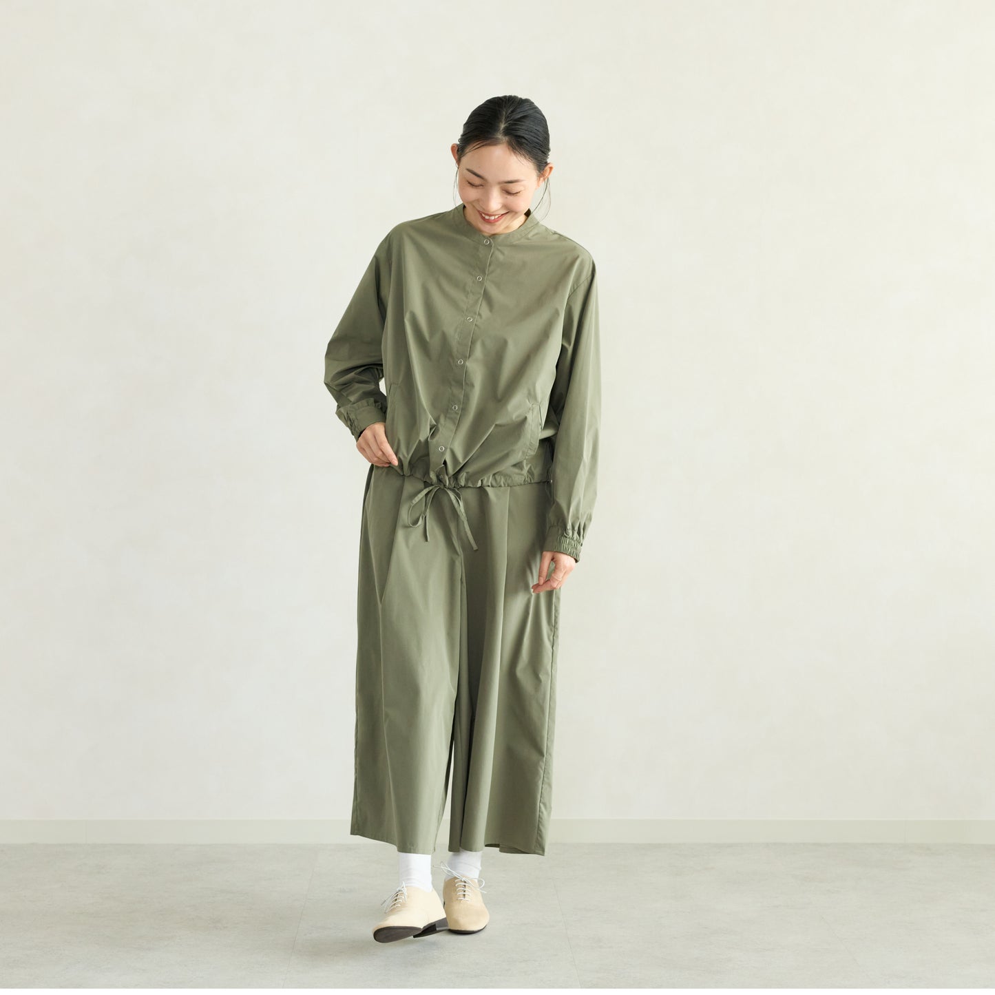 手持ちの服にも合わせやすい♪ UVカット＆撥水セットアップ【フェリシモ×ことりっぷ】