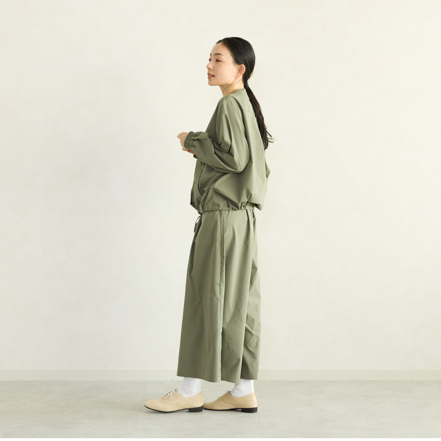 手持ちの服にも合わせやすい♪ UVカット＆撥水セットアップ【フェリシモ×ことりっぷ】