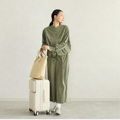 手持ちの服にも合わせやすい♪ UVカット＆撥水セットアップ【フェリシモ×ことりっぷ】