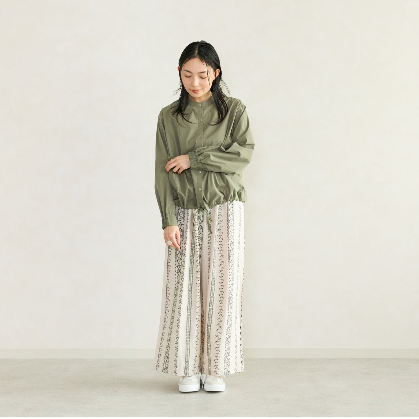 手持ちの服にも合わせやすい♪ UVカット＆撥水セットアップ【フェリシモ×ことりっぷ】