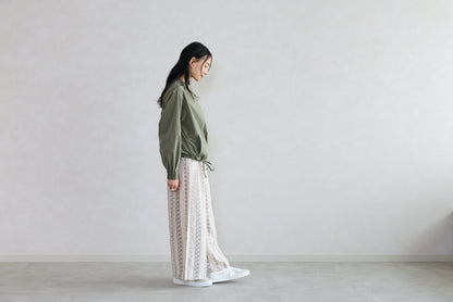 手持ちの服にも合わせやすい♪ UVカット＆撥水セットアップ【フェリシモ×ことりっぷ】