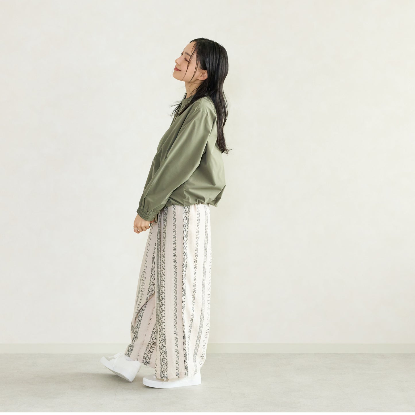 手持ちの服にも合わせやすい♪ UVカット＆撥水セットアップ【フェリシモ×ことりっぷ】