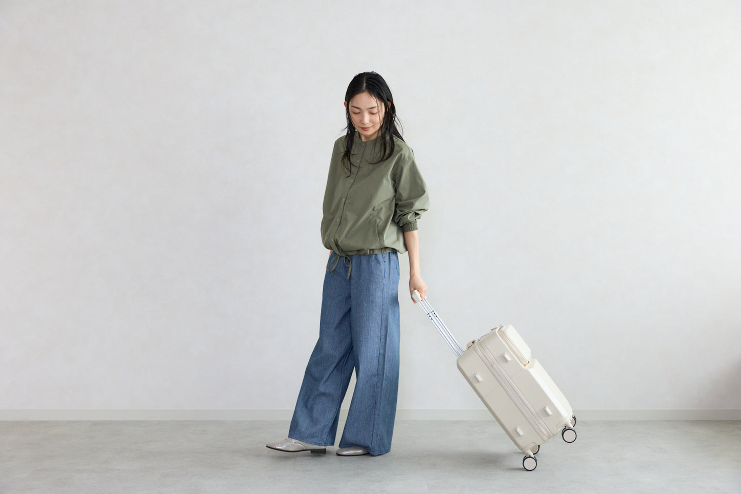 手持ちの服にも合わせやすい♪ UVカット＆撥水セットアップ【フェリシモ×ことりっぷ】