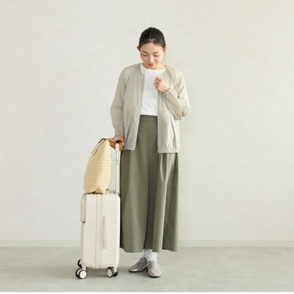 手持ちの服にも合わせやすい♪ UVカット＆撥水セットアップ【フェリシモ×ことりっぷ】