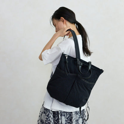 リュックにもなる軽やか3WAYバッグ【フェリシモ×ことりっぷ】