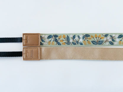 チロルリボンのカメラストラップ【レピヤンリボン】