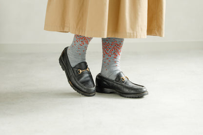 ソックス flower shower【marble SUD】