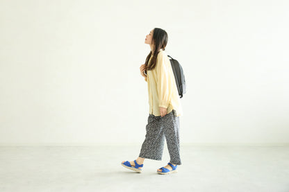 幅が調整できる厚底ストラップサンダル【ことりっぷ×クロールバリエ】