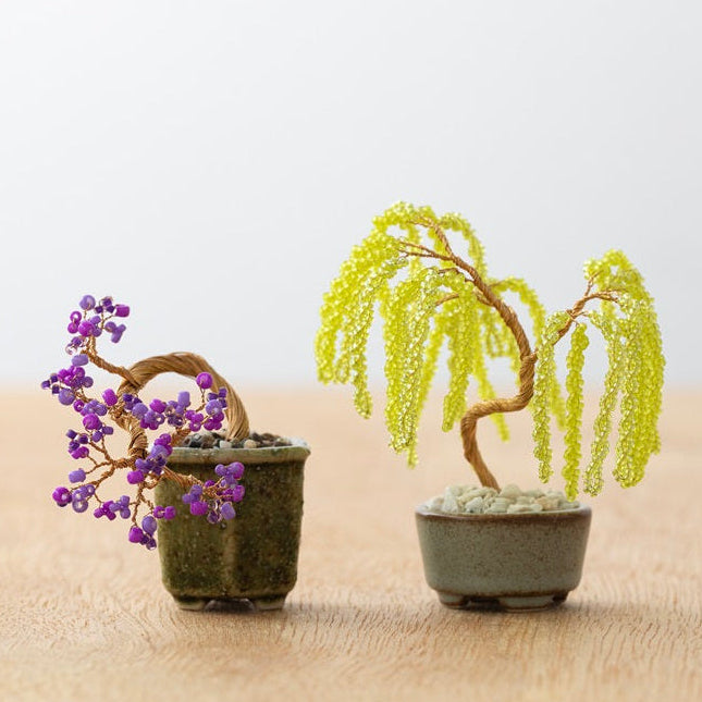 ビーズで盆栽づくり。ネジッテBONSAIキット【MIYUKI】