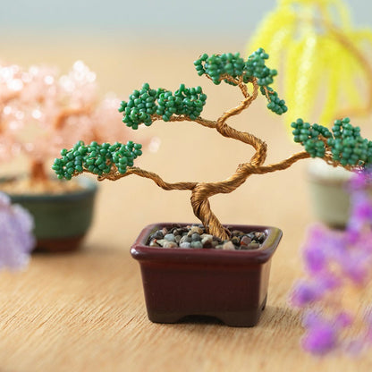 ビーズで盆栽づくり。ネジッテBONSAIキット【MIYUKI】